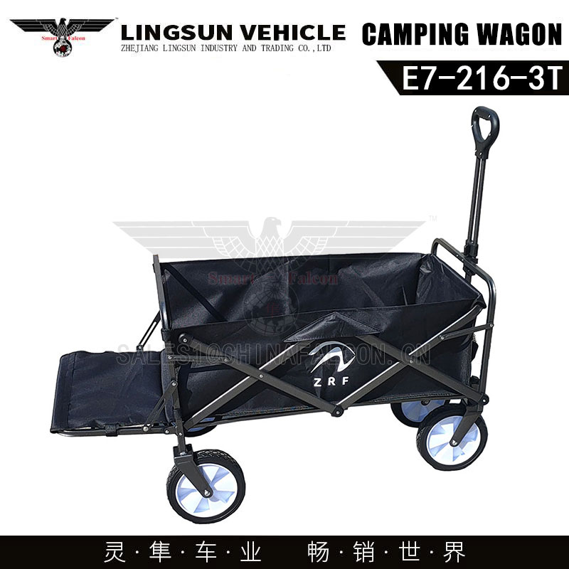 8*1.5 inch PVC narrow wheel Camping Wagon