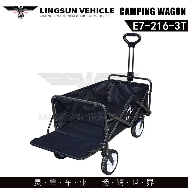 8*1.5 inch PVC narrow wheel Camping Wagon
